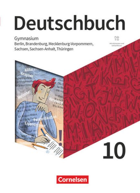 Bild von Deutschbuch Gymnasium, Berlin, Brandenburg, Mecklenburg-Vorpommern, Sachsen, Sachsen-Anhalt und Thüringen - Neue Ausgabe, 10. Schuljahr, Schulbuch, Mit Hörtexten und Erklärfilmen von Petra Bowien