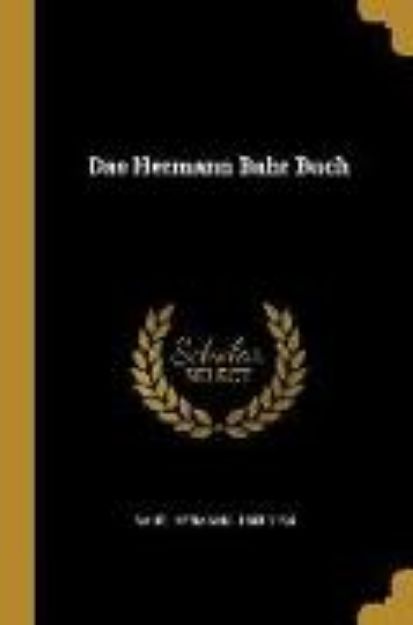 Bild von Das Hermann Bahr Buch von Hermann Bahr