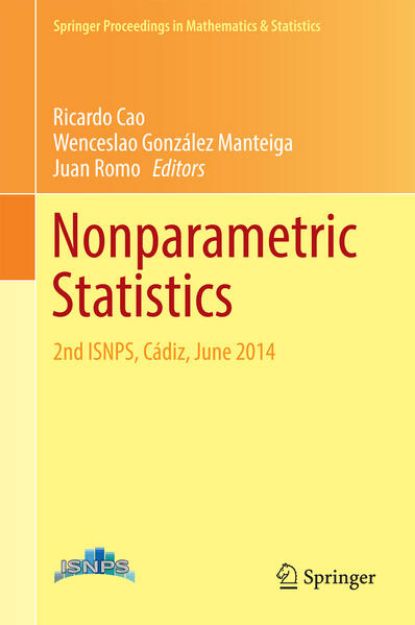 Bild von Nonparametric Statistics von Ricardo (Hrsg.) Cao