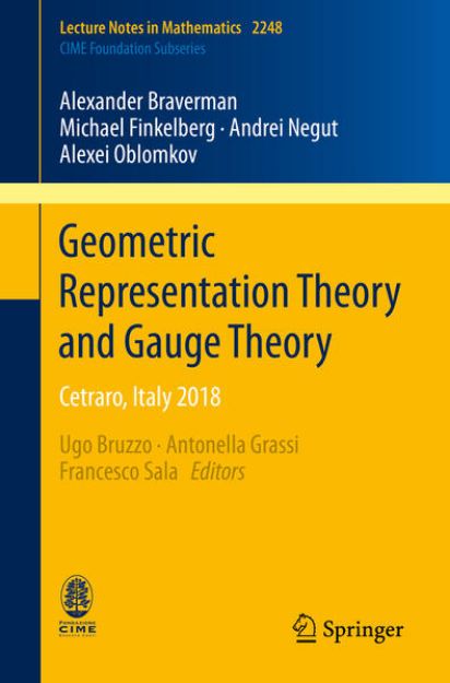 Bild von Geometric Representation Theory and Gauge Theory von Alexander Braverman