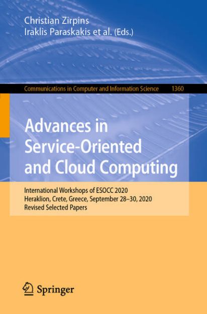 Bild von Advances in Service-Oriented and Cloud Computing von Christian (Hrsg.) Zirpins