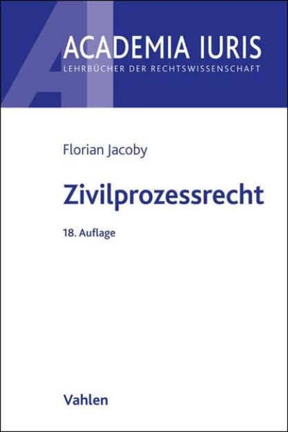 Bild von Zivilprozessrecht von Fritz Baur