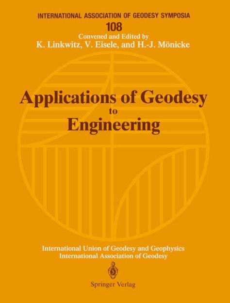 Bild von Applications of Geodesy to Engineering von Klaus (Hrsg.) Linkwitz