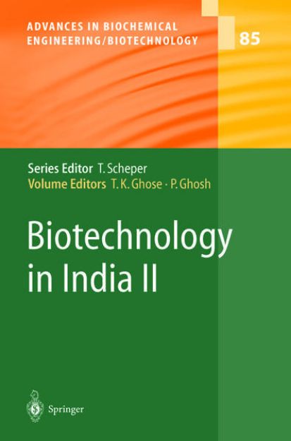 Bild von Biotechnology in India II von Tarun K. (Hrsg.) Ghose