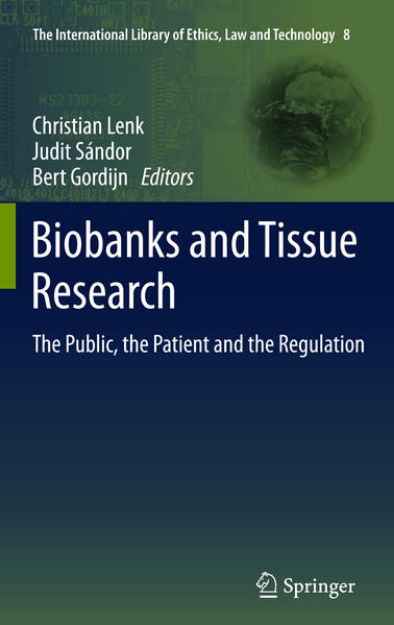 Bild von Biobanks and Tissue Research von Christian (Hrsg.) Lenk