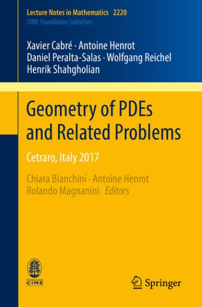 Bild von Geometry of PDEs and Related Problems von Xavier Cabré