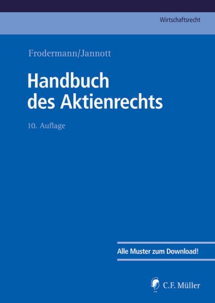 Bild zu Handbuch des Aktienrechts von Ll. M. Becker