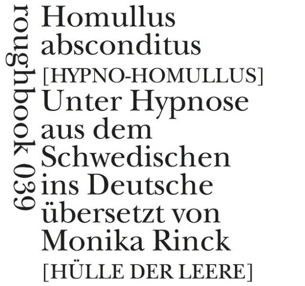 Bild von Homullus absconditus [Hypno-Homullus] von Magnus William-Olsson