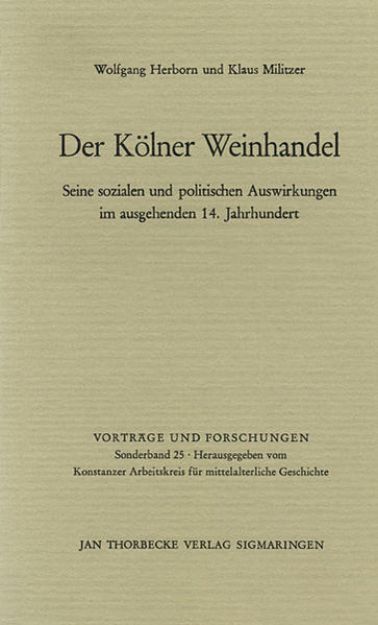 Bild von Der Kölner Weinhandel von Wolfgang Herborn