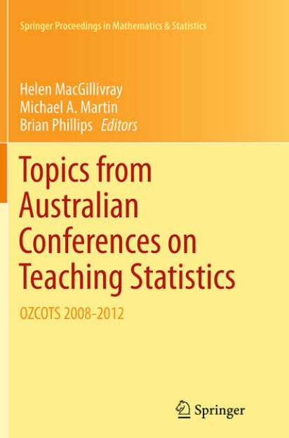 Bild von Topics from Australian Conferences on Teaching Statistics von Helen (Hrsg.) MacGillivray