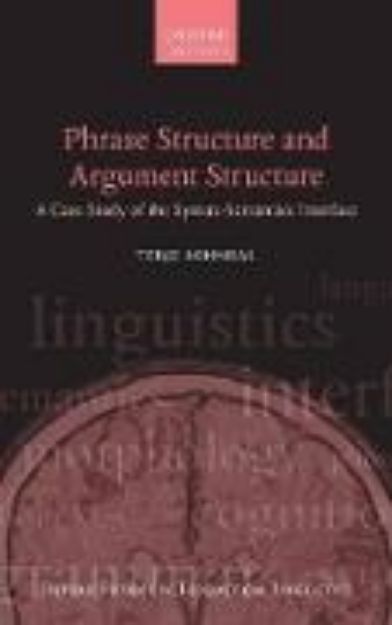 Bild von Phrase Structure and Argument Structure von Terje Lohndal