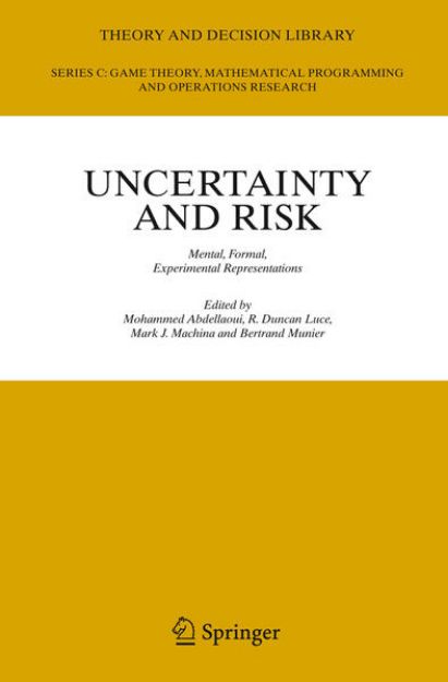 Bild zu Uncertainty and Risk von Mohammed (Hrsg.) Abdellaoui