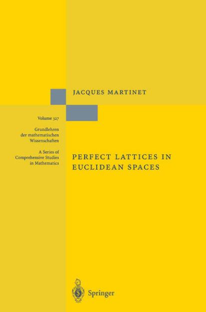 Bild zu Perfect Lattices in Euclidean Spaces von Jacques Martinet