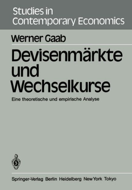 Bild von Devisenmärkte und Wechselkurse von W. Gaab