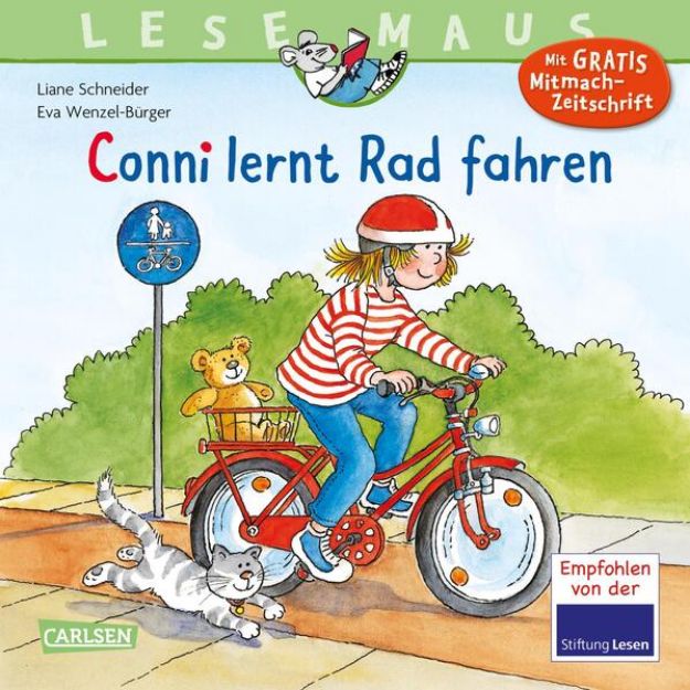 Bild von LESEMAUS 71: Conni lernt Rad fahren von Liane Schneider