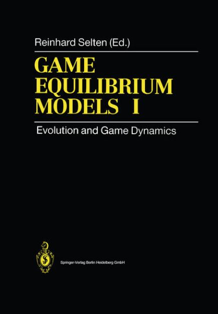 Bild von Game Equilibrium Models I von Reinhard (Hrsg.) Selten