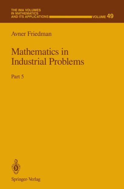 Bild von Mathematics in Industrial Problems von Avner Friedman