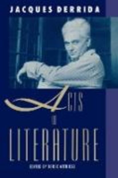 Bild von Acts of Literature von Jacques Derrida