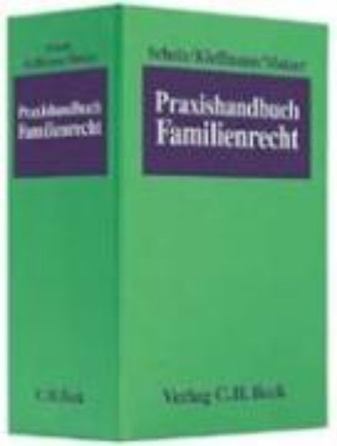 Bild von Praxishandbuch Familienrecht (ohne Fortsetzungsnotierung). Inkl. 29. Ergänzungslieferung von Harald (Hrsg.) Scholz