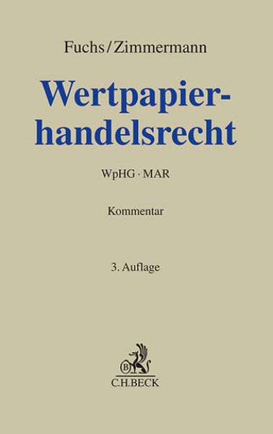 Bild von Wertpapierhandelsrecht von Andreas (Hrsg.) Fuchs