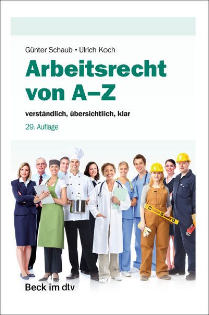 Bild von Arbeitsrecht von A-Z von Günter Schaub