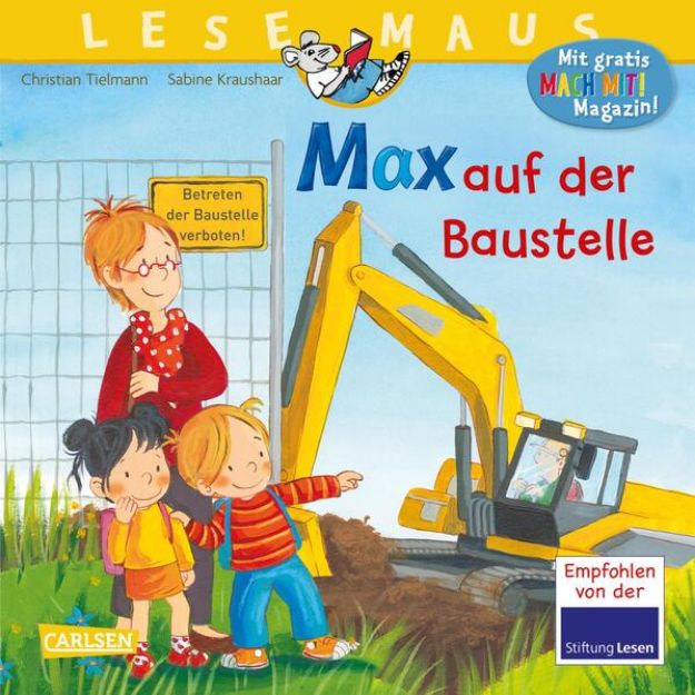 Bild von LESEMAUS 12: Max auf der Baustelle von Christian Tielmann