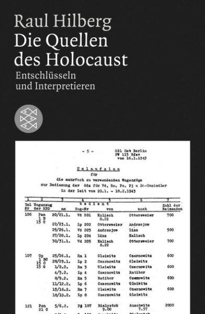 Bild zu Die Quellen des Holocaust von Raul Hilberg