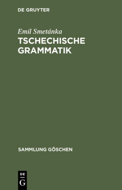 Bild von Tschechische Grammatik von Emil Smetánka