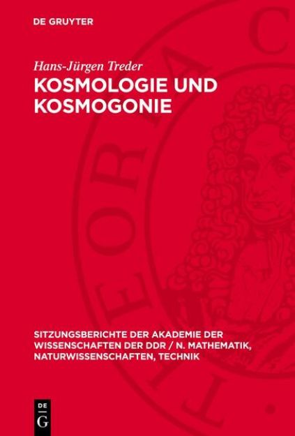 Bild von Kosmologie und Kosmogonie von Hans-Jürgen Treder