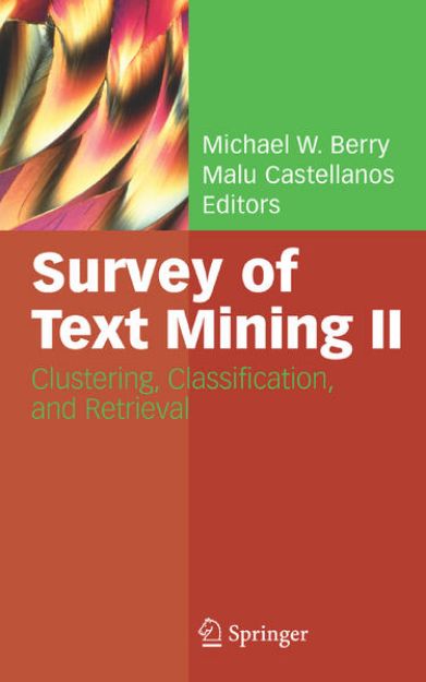 Bild von Survey of Text Mining II von Malu (Hrsg.) Castellanos