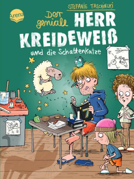 Bild von Der geniale Herr Kreideweiß (2). Der geniale Herr Kreideweiß und die Schattenkatze von Stefanie Taschinski