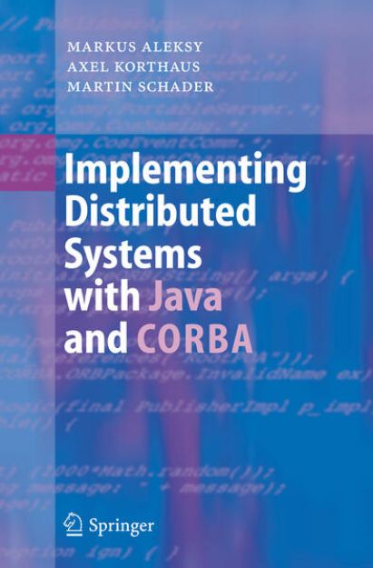 Bild von Implementing Distributed Systems with Java and CORBA von Markus Aleksy