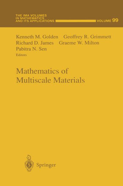 Bild von Mathematics of Multiscale Materials von Kenneth M. (Hrsg.) Golden