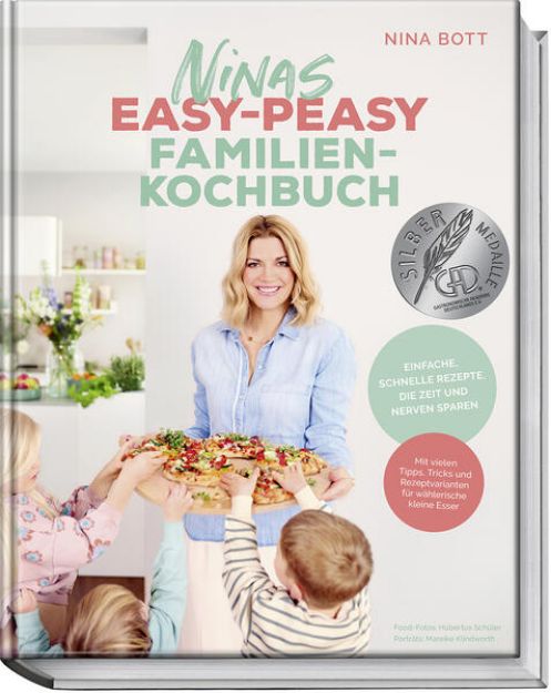 Bild von Ninas easy-peasy Familienkochbuch von Nina Bott