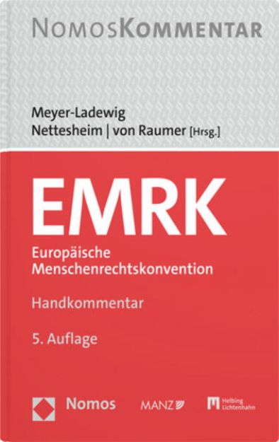 Bild von EMRK Europäische Menschenrechtskonvention von Jens (Hrsg.) Meyer-Ladewig