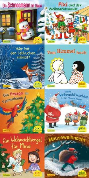 Bild von Pixi-Weihnachts-Box 38: Zauberhafte Weihnachten mit Pixi (8x8 Exemplare) von diverse