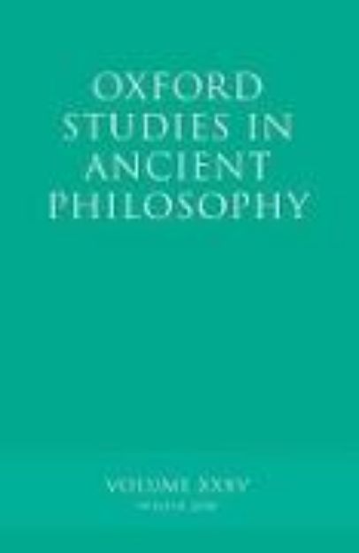 Bild von Oxford Studies in Ancient Philosophy von Brad (Hrsg.) Inwood