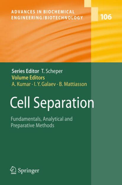 Bild zu Cell Separation von Ashok (Hrsg.) Kumar