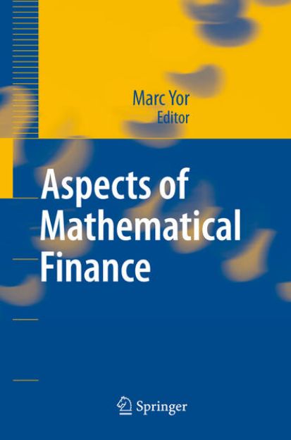 Bild von Aspects of Mathematical Finance von Marc (Hrsg.) Yor