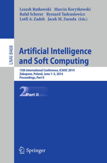 Bild von Artificial Intelligence and Soft Computing von Leszek (Hrsg.) Rutkowski