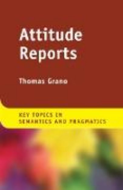 Bild von Attitude Reports von Thomas Grano