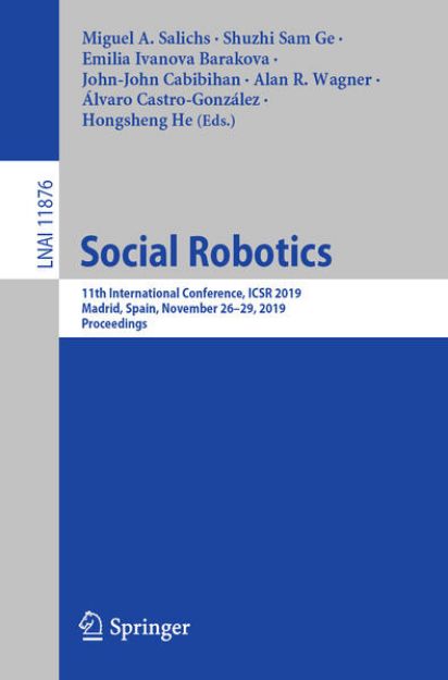 Bild von Social Robotics von Miguel A. (Hrsg.) Salichs