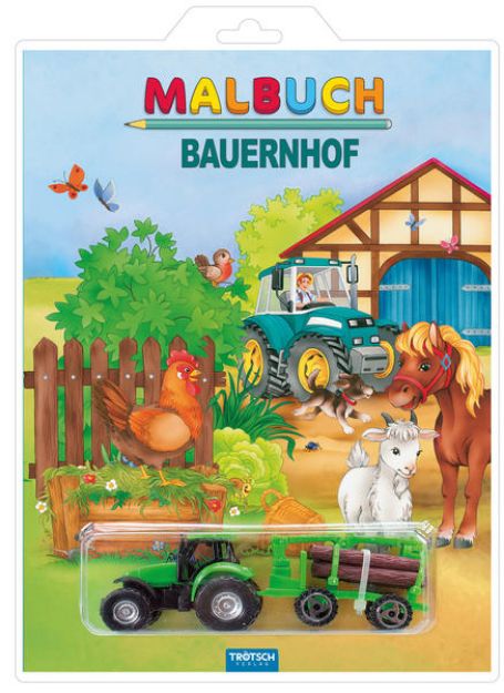 Bild von Malbuch "Bauernhof"