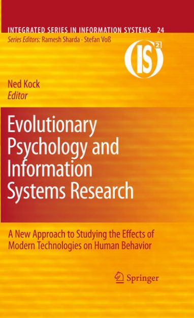 Bild von Evolutionary Psychology and Information Systems Research von Ned (Hrsg.) Kock