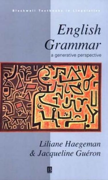 Bild von English Grammar von Haegeman Liliane