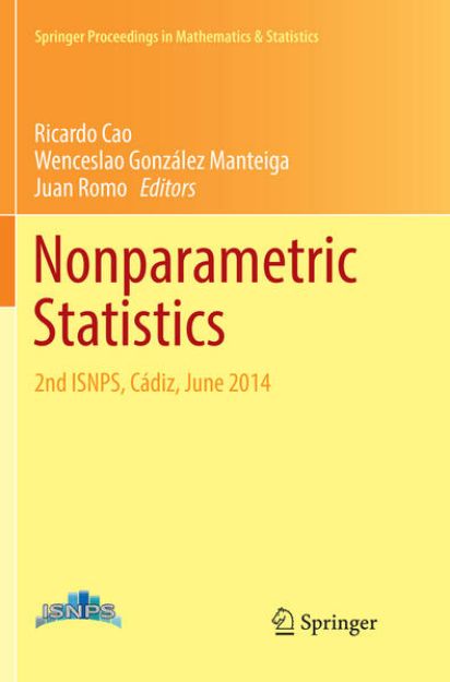 Bild zu Nonparametric Statistics von Ricardo (Hrsg.) Cao