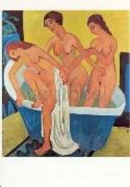 Bild von Postkarte / Badende Frauen, 1915/1925 von Ernst Ludwig Kirchner