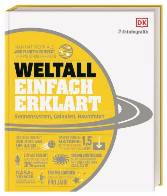 Bild von #dkinfografik. Weltall einfach erklärt von Abigail Beall