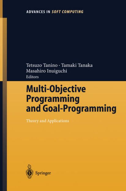 Bild von Multi-Objective Programming and Goal Programming von Tetsuzo (Hrsg.) Tanino