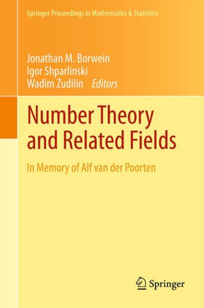 Bild von Number Theory and Related Fields von Jonathan M. (Hrsg.) Borwein